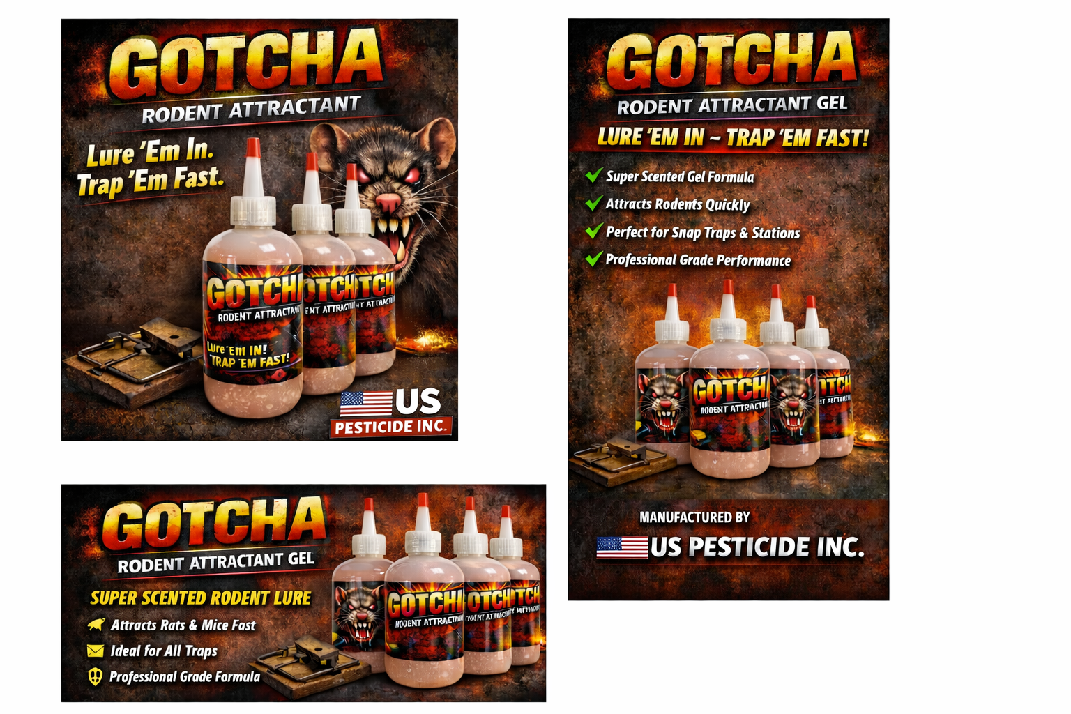 4oz. Gotcha Rodent Attractant Gel
